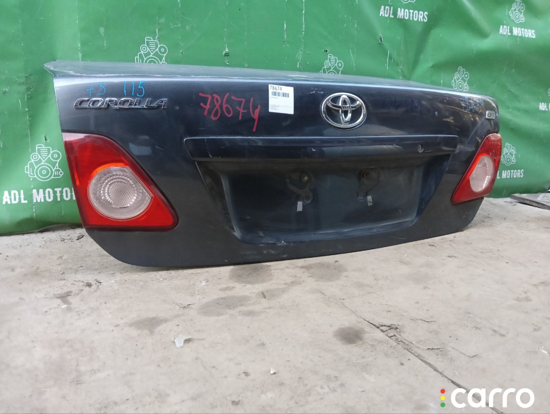 6440112B50, 6440112B30, 6440112C20, 8118700, L021020300, OEM0055BAG, STTY290750, TA03031, TCG00715B, TY12313BAX, TYCRL06600 Крышка багажника Toyota Corolla 2006г. - фото №6