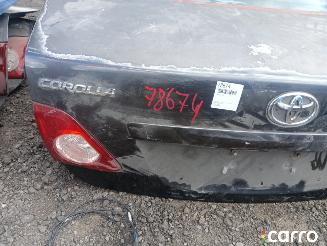 6440112B50, 6440112B30, 6440112C20, 8118700, L021020300, OEM0055BAG, STTY290750, TA03031, TCG00715B, TY12313BAX, TYCRL06600 Крышка багажника Toyota Corolla 2006г. - фото №10