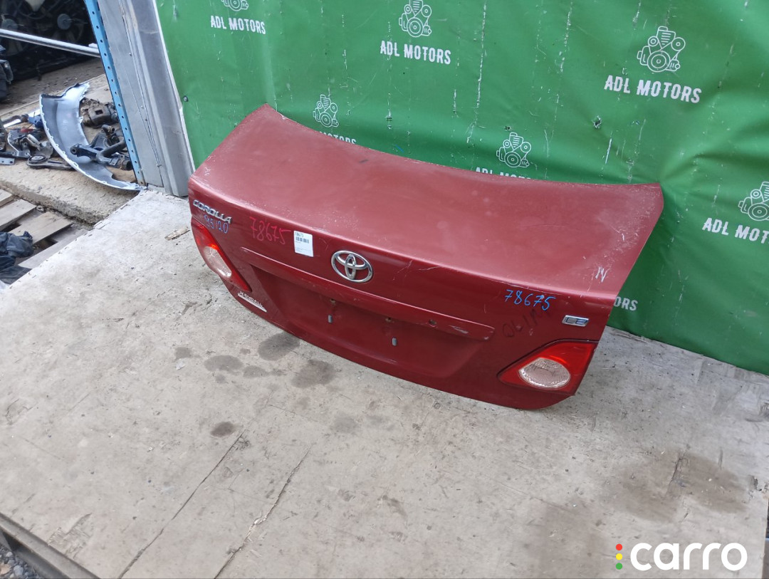 6440112B50, 6440112B30, 6440112C20, 8118700, L021020300, OEM0055BAG, STTY290750, TA03031, TCG00715B, TY12313BAX, TYCRL06600 Крышка багажника Toyota Corolla 2006г. - фото №3