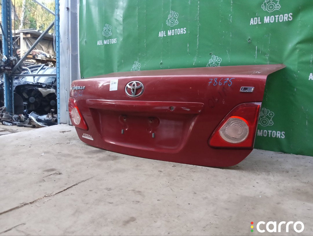 6440112B50, 6440112B30, 6440112C20, 8118700, L021020300, OEM0055BAG, STTY290750, TA03031, TCG00715B, TY12313BAX, TYCRL06600 Крышка багажника Toyota Corolla 2006г. - фото №4