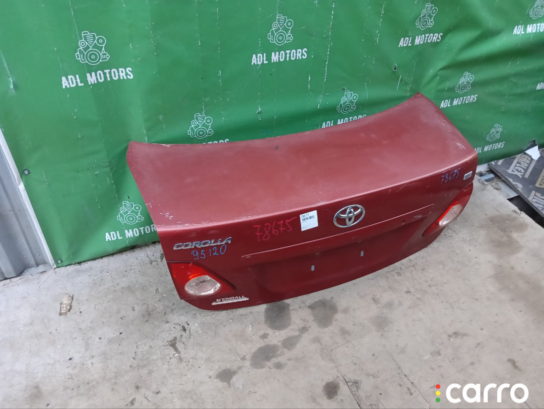 6440112B50, 6440112B30, 6440112C20, 8118700, L021020300, OEM0055BAG, STTY290750, TA03031, TCG00715B, TY12313BAX, TYCRL06600 Крышка багажника Toyota Corolla 2006г. - фото №5