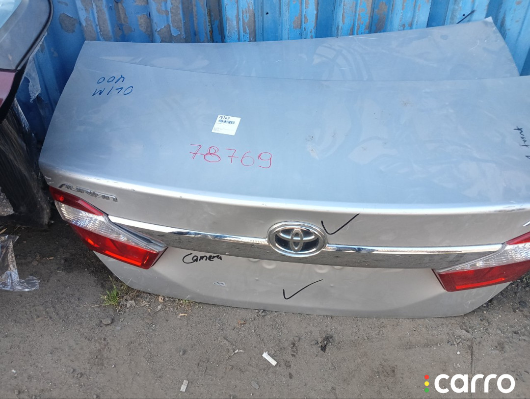 6440133590, 6440133560, 6440133580, 6440106C80, L320212CN058, OEM0054BAG, STTYL60750, TY12613BAY, ATLCM1200, SH000150 Крышка багажника Toyota Camry 2012г. - фото №10