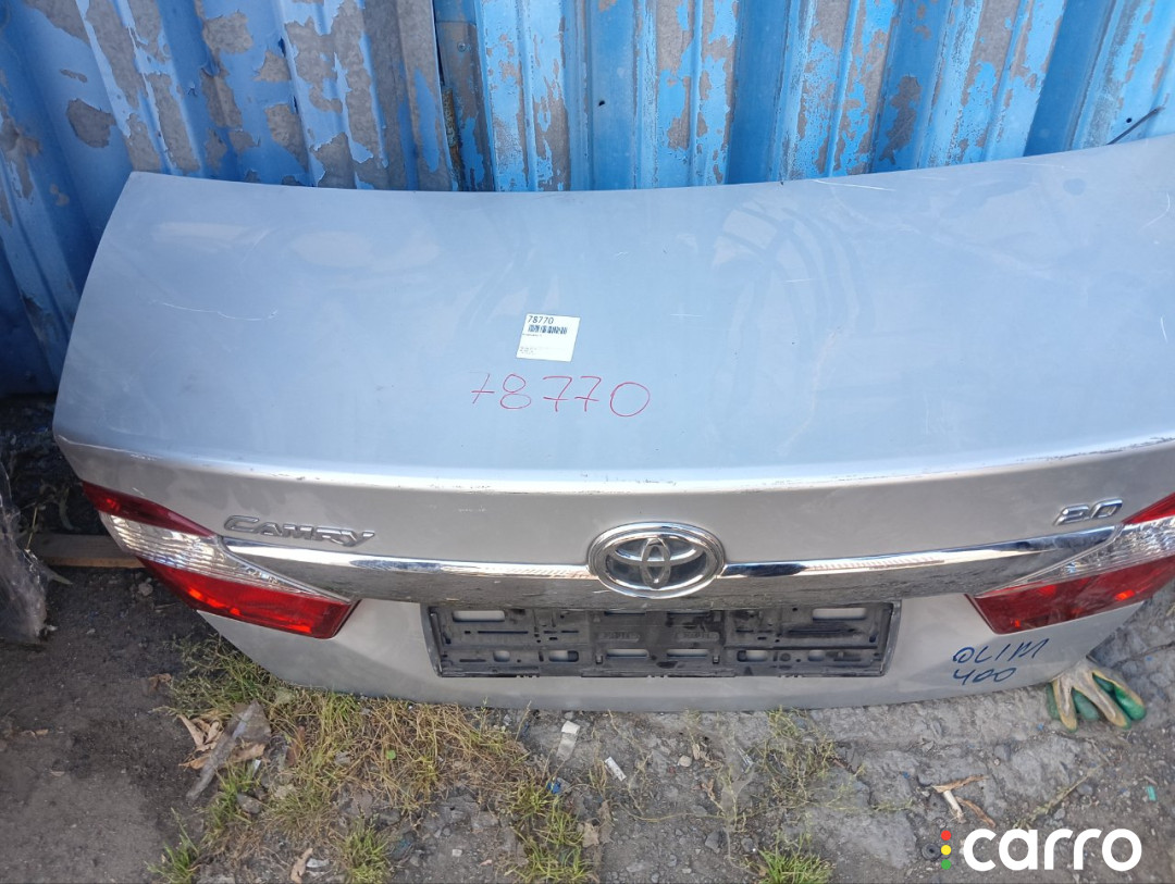6440133590, 6440133560, 6440133580, 6440106C80, L320212CN058, OEM0054BAG, STTYL60750, TY12613BAY, ATLCM1200, SH000150 Крышка багажника Toyota Camry 2012г. - фото №10