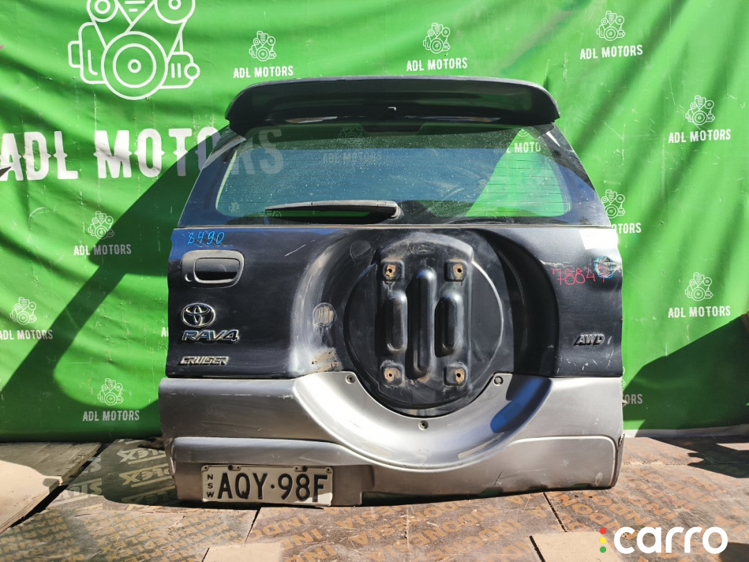 67005-42270 Дверь багажника Toyota RAV4 2000г. - фото №1