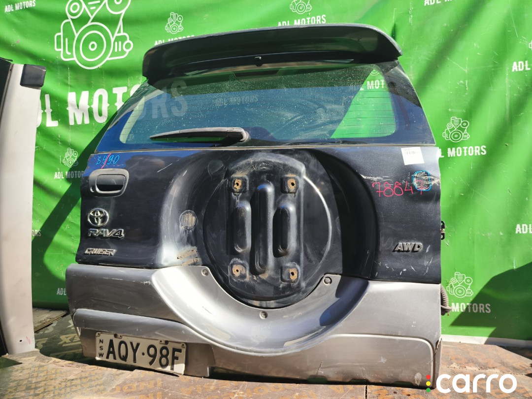 67005-42270 Дверь багажника Toyota RAV4 2000г. - фото №5