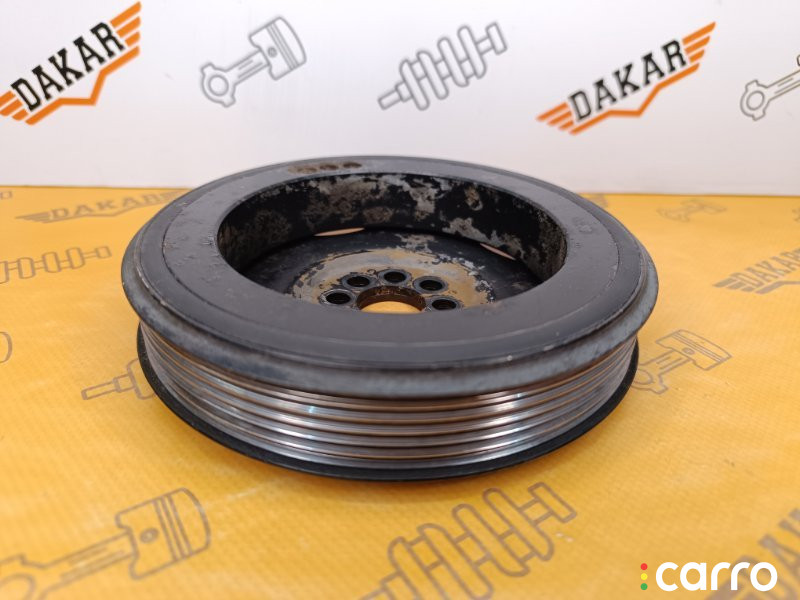 06E105251C, 06E105251A шкив коленвала Audi A6 2007г. - фото №3