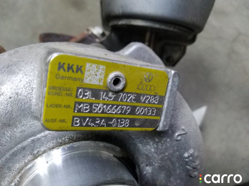 03L145702E Турбина AUDI A5 2010г. - фото №3