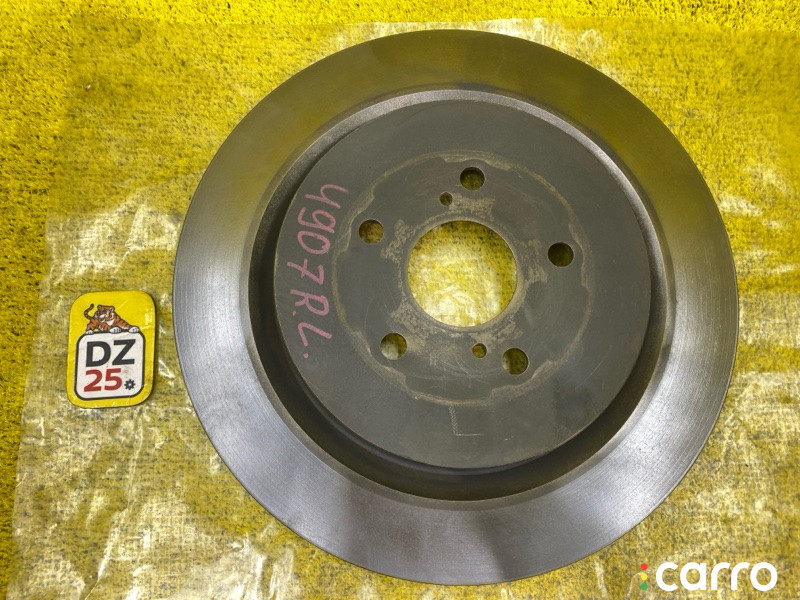 4907, 42431-48090 тормозной диск LEXUS RX450H/RX450HL/RX350/RX350L/RX300/RX200T 2017г. - фото №1
