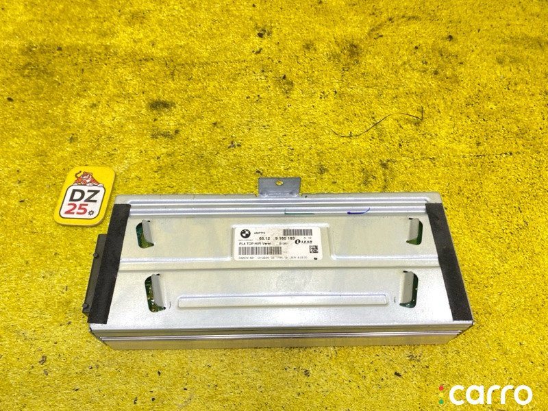 65129180183, 9180183, 4988 усилитель магнитофона BMW X5 2008г. - фото №6