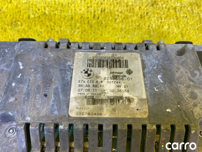 65509232896, 9232896, 4988, 6550923289603 монитор BMW X5 2008г. - фото №7