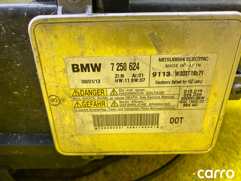 63117225229, 5019 фара BMW 7-SERIES 2009г. - фото №9