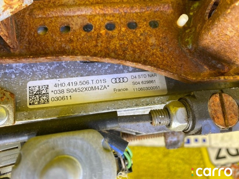 4997, 4H0419506 рулевая колонка AUDI A8 2010г. - фото №3