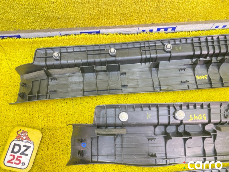 6791060043E0, 6792060043E0, 6793060073E0, 6794060033E0, 5045 накладка на порог TOYOTA LAND CRUISER PRADO 2017г. - фото №8