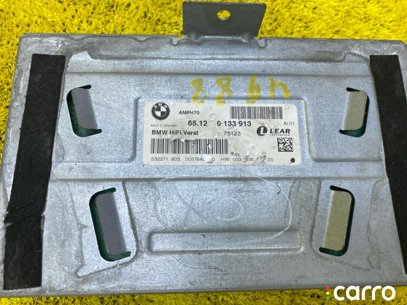 65129133913, 9133913, 4988 усилитель магнитофона BMW X5/X6 2008г. - фото №5