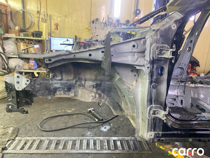 5166 лонжерон MAZDA CX-3 - фото №1