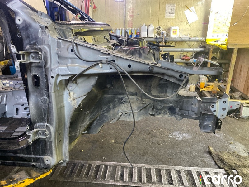 5166 лонжерон MAZDA CX-3 - фото №1