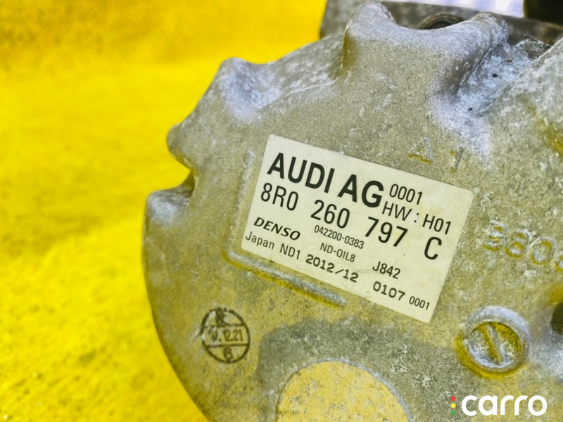 5258, 8R0260797C компрессор кондиционера AUDI Q5 2012г. - фото №4