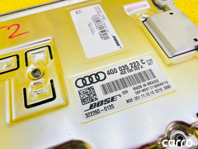 5252, 4G035223C усилитель магнитофона AUDI A6/C7 2014г. - фото №6