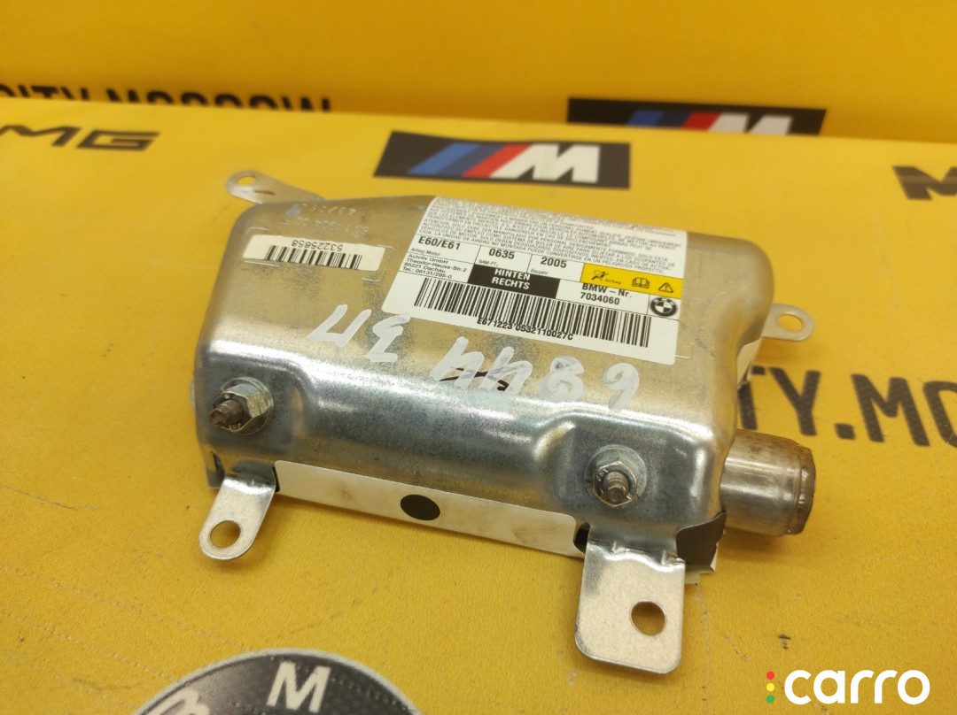 72127034060 Подушка безопасности двери BMW 525i 2005г. - фото №1