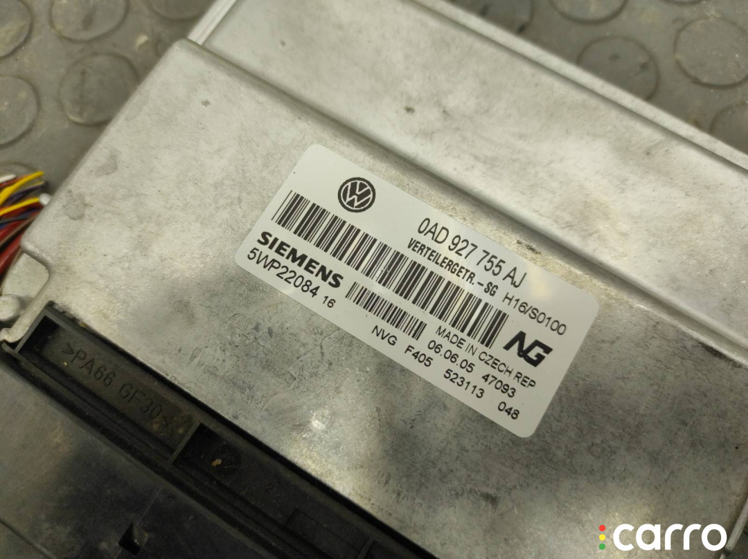 0AD927755AJ Блок электронный VOLKSWAGEN Touareg 2006г. - фото №2