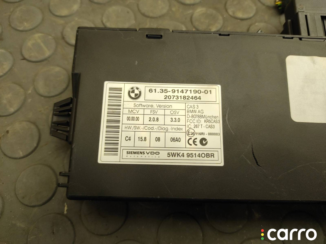 61359147190 Блок электронный BMW X5 2007г. - фото №3