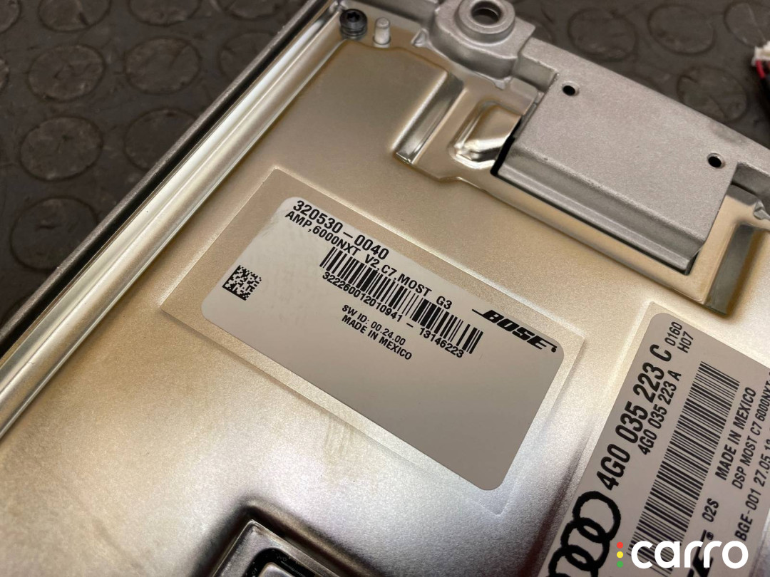 4G0035223C Усилитель звука AUDI A6 2014г. - фото №9