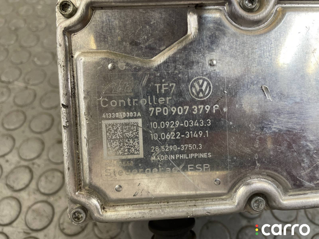 7P0614517 Блок ABS VOLKSWAGEN Touareg 2013г. - фото №5
