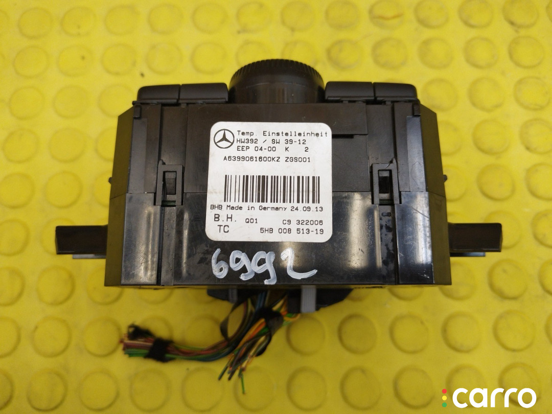 A6399061600 Блок климат контроля Mercedes-Benz V-Class 2013г. - фото №4
