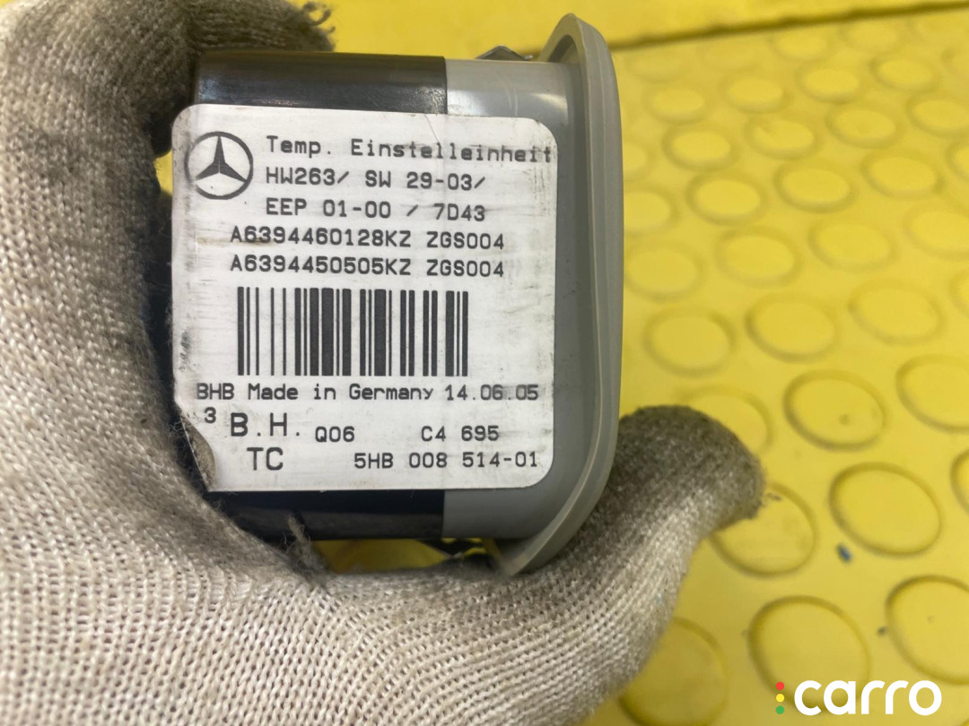 A6394460128 Блок климат контроля Mercedes-Benz V-Class 2005г. - фото №6