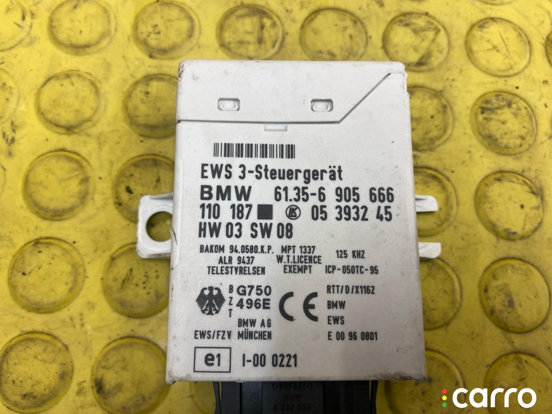 61356905666 Блок иммобилайзера BMW 525i 2003г. - фото №3