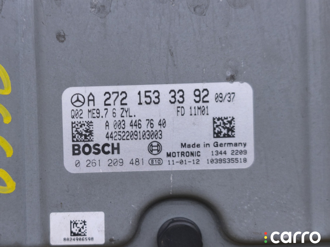 A2721533392 ЭБУ двигателя Mercedes-Benz V-Class 2011г. - фото №3
