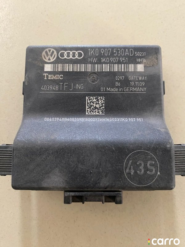 1K0907530AD Блок комфорта Skoda Octavia - фото №3