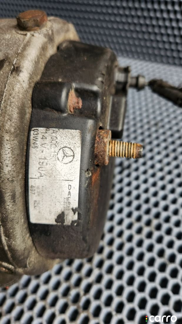 A00015502550, 00015502550 Генератор Mercedes C W203 2001г. - фото №6