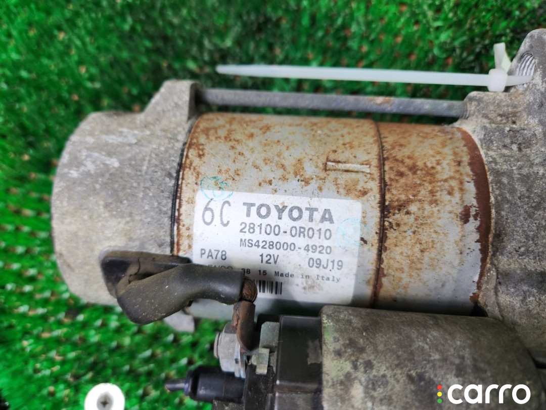 28100-0R010 Стартер Toyota Corolla E150 2009г. - фото №3