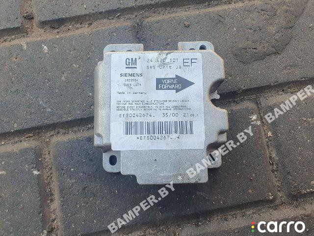 1923594 Блок AirBag Opel Astra G 2000г. - фото №1