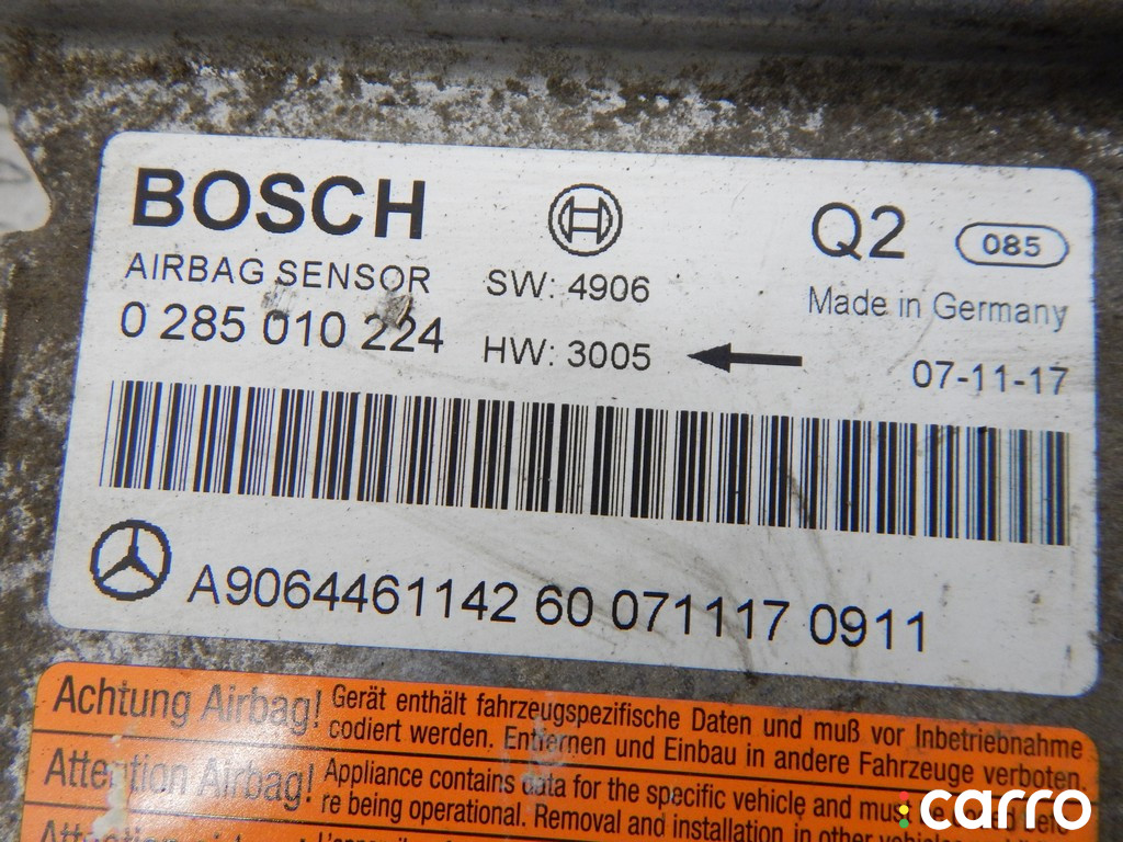 Блок AirBag VOLKSWAGEN CRAFTER 1 2008г. - фото №2