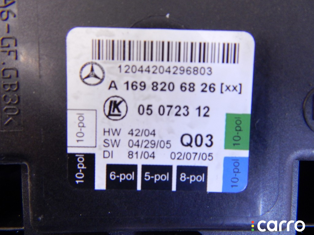 A1697202879, 7202879 Стеклоподъемник электрический передний правый MERCEDES-BENZ B-CLASS (W245) 2005г. - фото №4
