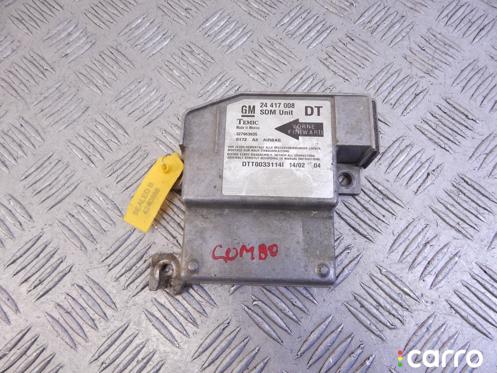 Блок AirBag OPEL COMBO C 2002г. - фото №2