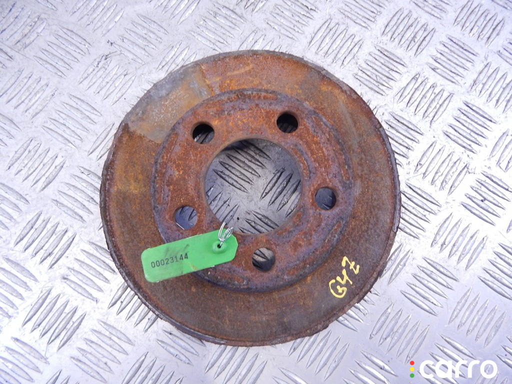 Диск тормозной задний VOLKSWAGEN GOLF IV 2002г. - фото №2