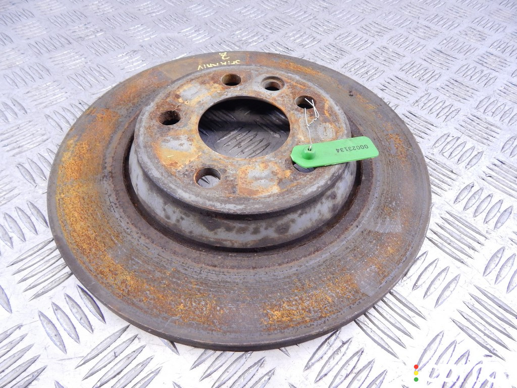 Диск тормозной задний VOLKSWAGEN SHARAN 2002г. - фото №1