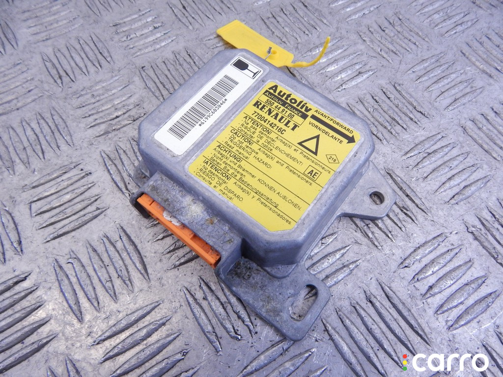 Блок AirBag RENAULT LAGUNA I 2000г. - фото №2
