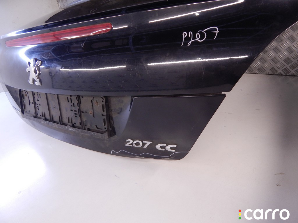 Крышка багажника (дверь 3-5) PEUGEOT 207 2007г. - фото №4