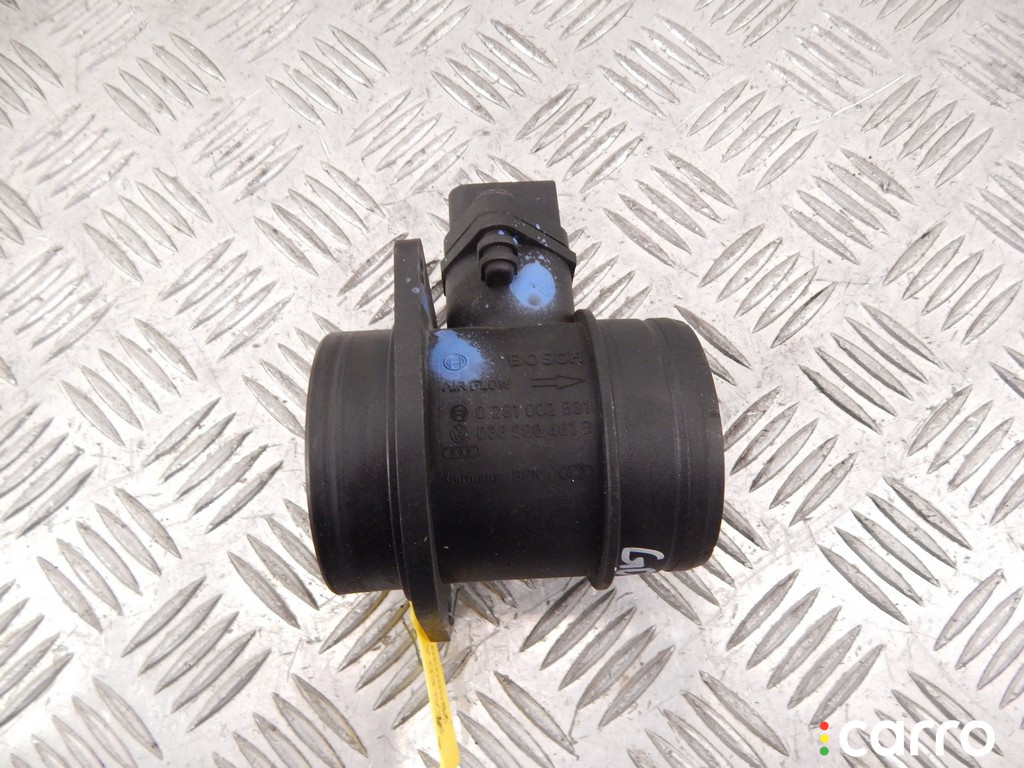 038906461B, 06461B Расходомер воздуха VOLKSWAGEN GOLF IV 2002г. - фото №2
