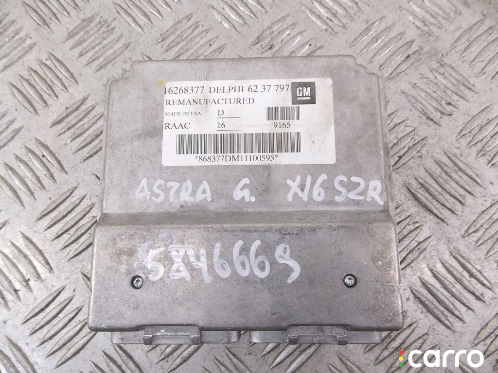 Блок управления двигателем OPEL ASTRA G 1999г. - фото №1