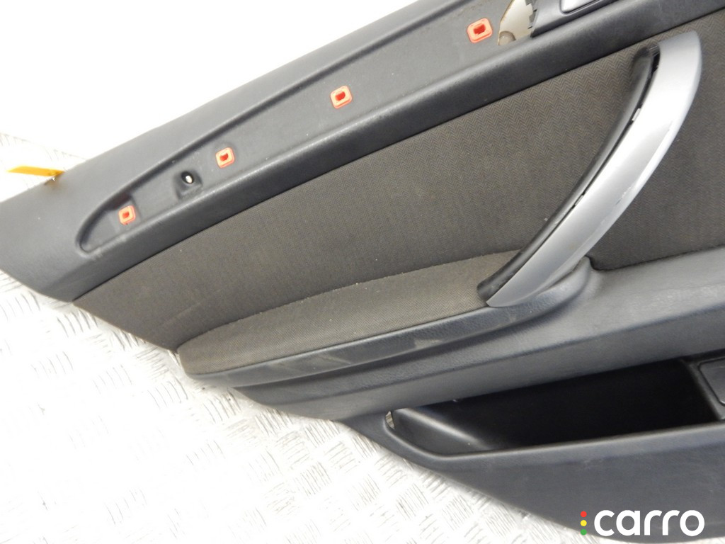 Обшивка двери задней левой (дверная карта) BMW X5-series (E53) 2006г. - фото №3