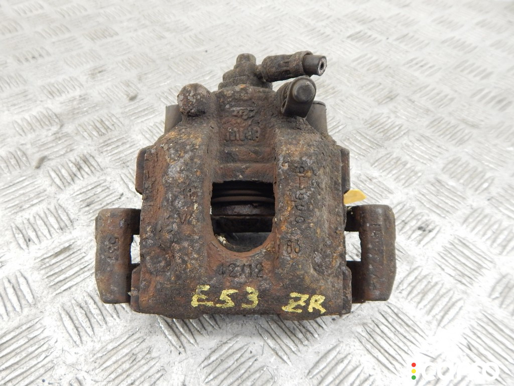 34216768444, 6768444, 34211166236, 1166236 Суппорт задний правый BMW X5-series (E53) 2006г. - фото №1