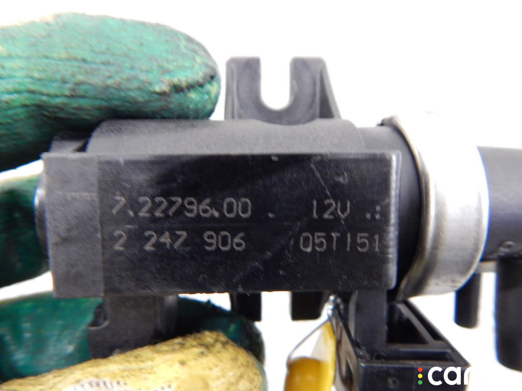 2247906, 11742247906 Преобразователь давления (соленоид наддува/EGR) BMW 5-series (E60/61) 2005г. - фото №3
