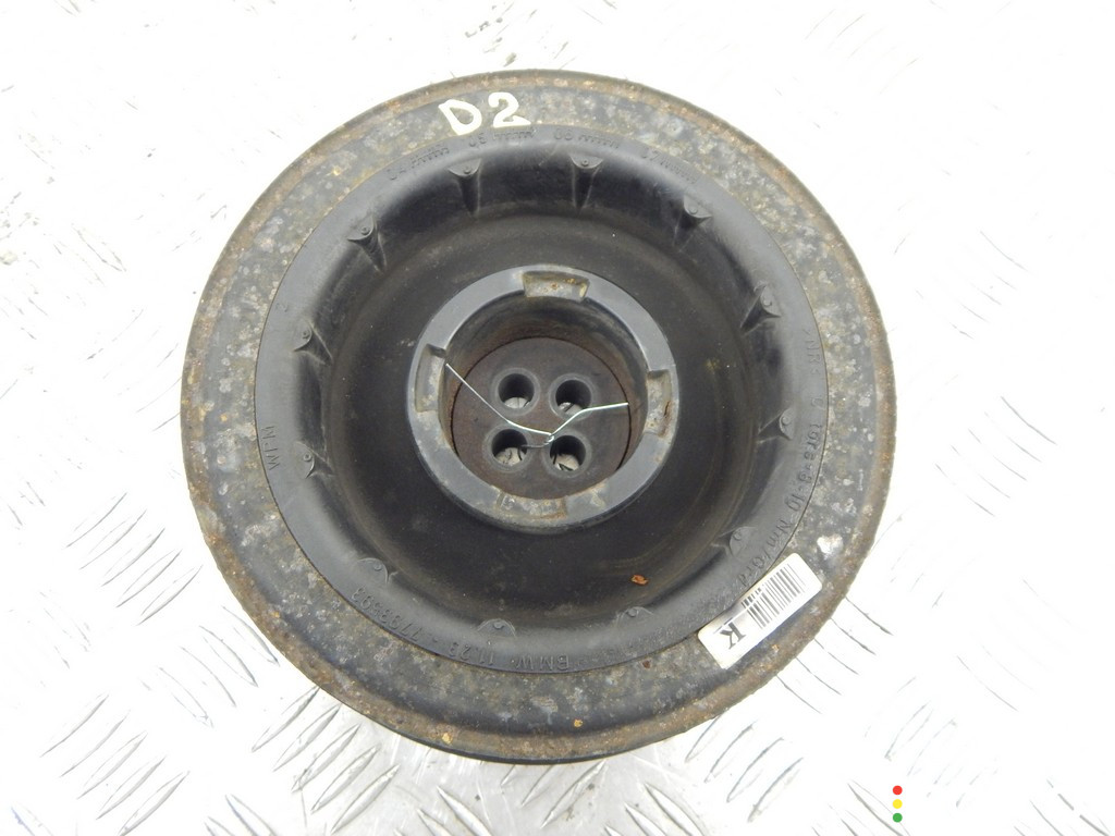 7793593, 11237793593, 11237788611, 7788611, 8511371, 11238511371 Шкив коленвала BMW 5-series (E60/61) 2005г. - фото №2