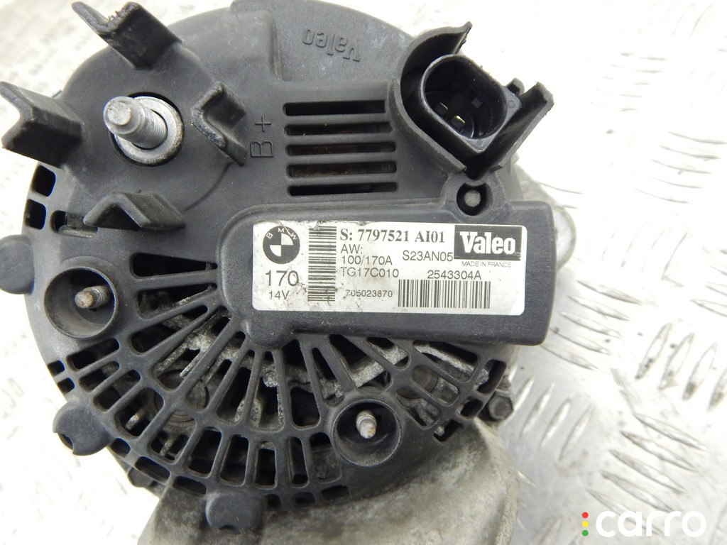 12317797521, 7797521 Генератор BMW 5-series (E60/61) 2005г. - фото №5