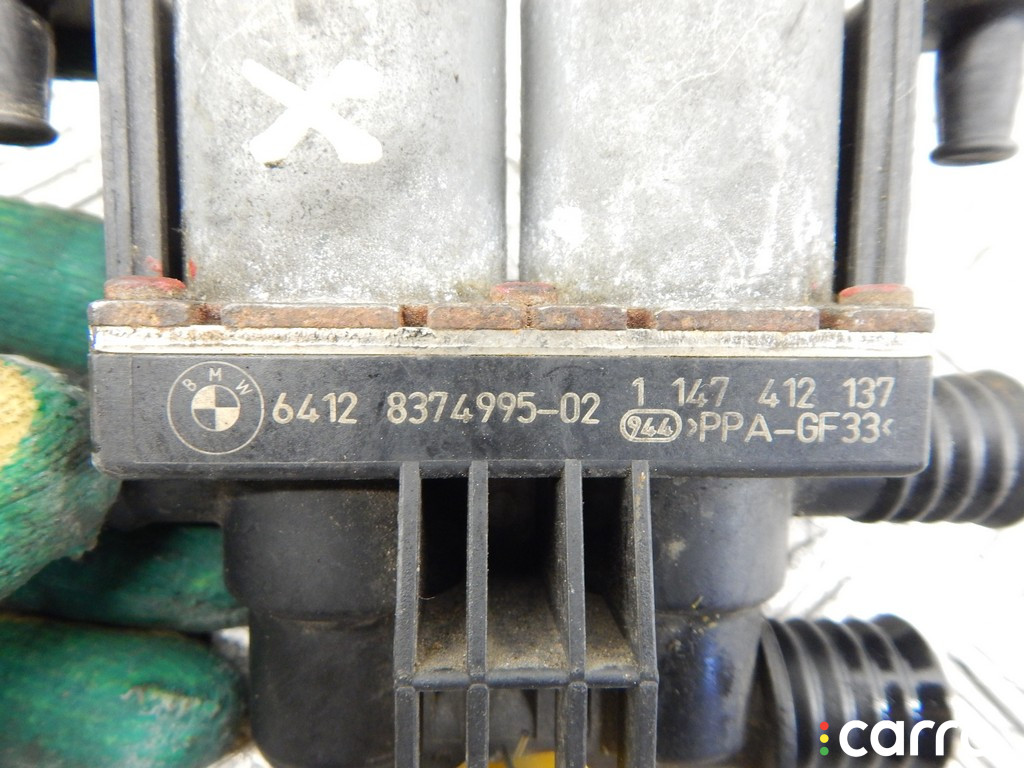 8374995, 64128374995, 64128372016, 8372016, 64128391000, 8391000 Кран отопителя (печки) BMW X5-series (E53) 2006г. - фото №3